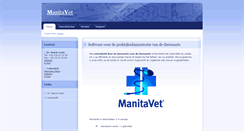 Desktop Screenshot of manitavet.be